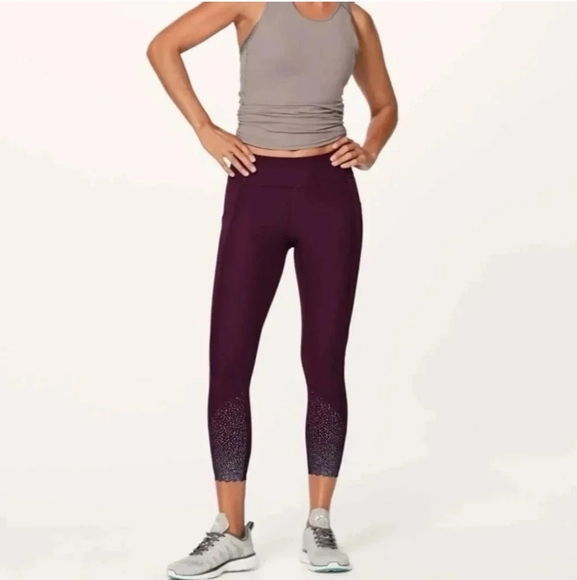 EUC‎ Lululemon Tight Stuff Tight II (25") Dark Adobe Size 4 - Picture 1 of 14